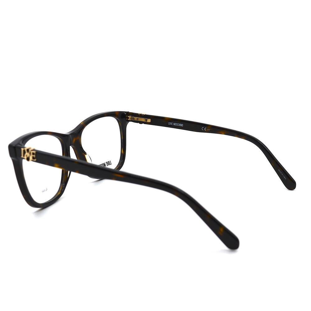 NEW LOVE MOSCHINO MOL520 086 DARK HAVANA AUTHENTIC EYEGLASSES FRAME - Picture 5 of 11